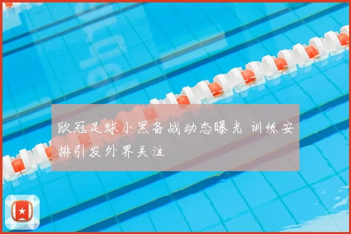 欧冠足球小黑备战动态曝光 训练安排引发外界关注